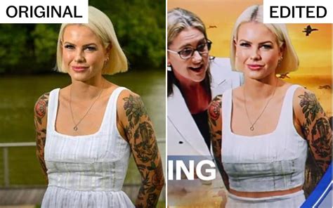 georgie purcell hot|MP’s anger after news network Photoshops her。